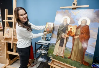 Как рождаются иконы — репортаж из православной мастерской
