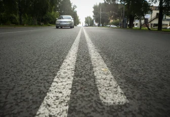 Наносить разметку на дороги Новосибирска начнут на этой неделе