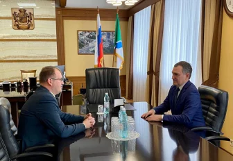 Мэр Кудрявцев встретился с гендиректором Союза российских городов