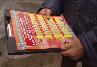 Пожарными рейдами охватили больше тысячи жителей Новосибирска