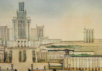 Город, которого нет: какие сталинские высотки не построили в Новосибирске
