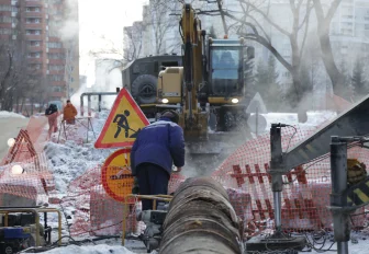 Маршрутка №8 будет ходить в объезд разрытия на Орджоникидзе до 27 декабря