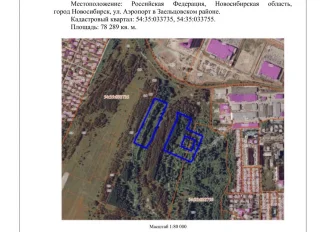 За миллиард выставили 7,8 га под КРТ у старого аэропорта в Новосибирске