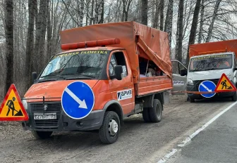 Сезон нанесения дорожной разметки начался в Новосибирской области