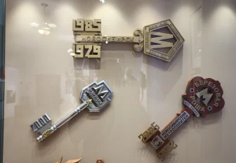 Открывающий пять станций метро ключ показали на выставке в Новосибирске