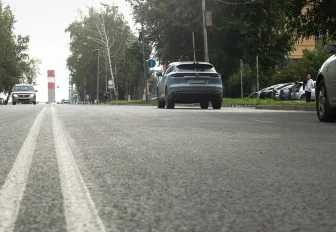 Белорусская компания поставит в Новосибирск разметочную машину