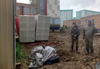 Ливневую канализацию начали строить для новой школы в Плющихинском