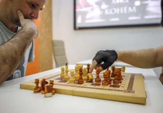 Шахматный турнир «Ход конём» сблизил проходящих реабилитацию бойцов