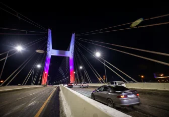 В Новосибирске поменяют схемы движения транспорта из-за четвёртого моста 