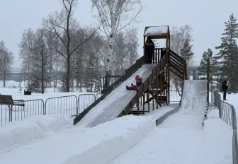 «Увидимся зимой»: в парках Новосибирска закрыли горки