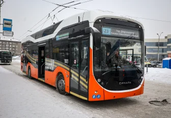 Мэр Новосибирска оценил челябинский троллейбус «Синара-6254»