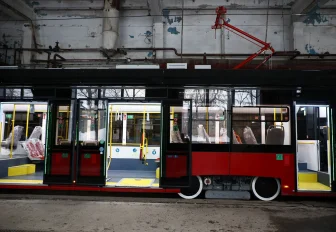 Мэр Кудрявцев: все девять новых трамваев тестируют на маршруте №13