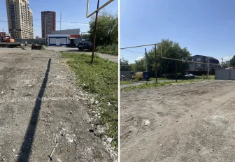 Огромный склад исчез с улицы Автогенной в Новосибирске