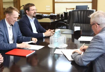 Мэр Кудрявцев обсудил с главой «Альфа-Банка» развитие рынка недвижимости