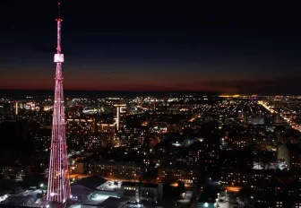 Телебашня поздравит новосибирцев с Днём города сверкающим калейдоскопом