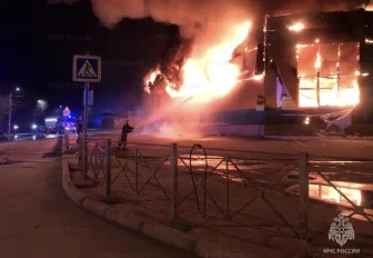 Прокуратура начала проверку после пожара в ТЦ под Новосибирском