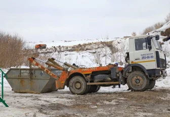 Тлеющий мусор на Гусинобродском полигоне полностью потушили