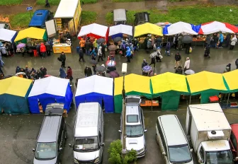 Сельхозярмарку развернут напротив центра «Космос» на Богдашке