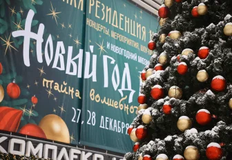 Ещё девять больших новогодних ёлок украсили улицы Новосибирска