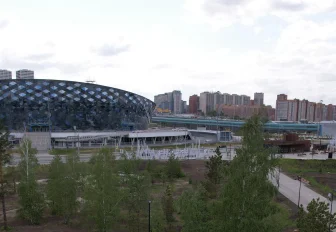 «Сибирь-Арена»: как строили самый большой за Уралом ледовый дворец