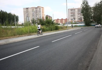 Дорогу на Александра Чернобровцева отремонтировали меньше чем за месяц
