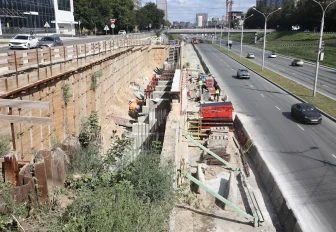 Мэр Кудрявцев рассказал, когда доделают подпорную стенку на Ипподромской