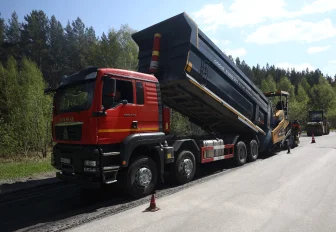 Реконструировали три километра дороги к СКИФу под Новосибирском