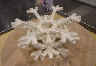 Смотровую площадку-снежинку придумали архитекторы для Новосибирска