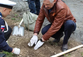 «Сиреневый сад Победы» заложили в новосибирском дендропарке