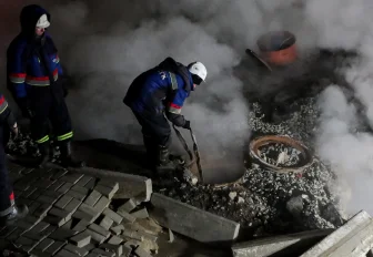 Теплосеть на Связистов отремонтировали к утру понедельника