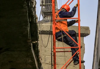 Разрушающийся мост через Иню реконструируют по нацпроекту БКД