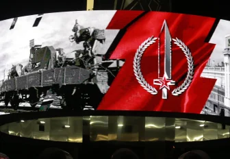 О помехах на экранах стелы трудовой доблести предупредили новосибирцев