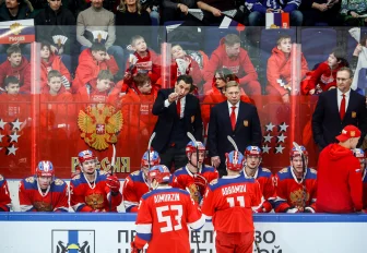 Сборная Россия по хоккею разгромила белорусов на новосибирском льду: фото