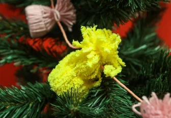 Как сделать новогодние гирлянды на ёлку самому: мастер-класс