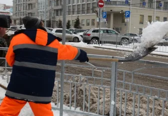 46 тысяч кубометров снега вывезли с дорог Новосибирска на выходных
