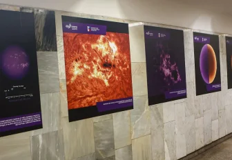 Выставка астрофотографов появилась в новосибирском метро