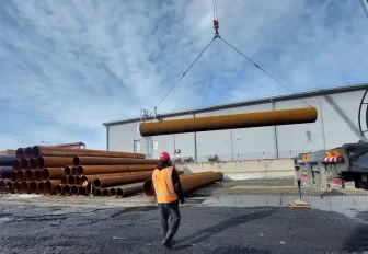 СГК заготавливает трубы для летнего ремонта теплосетей Новосибирска