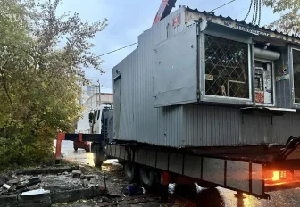 Незаконные киоски убрали с трёх улиц Новосибирска