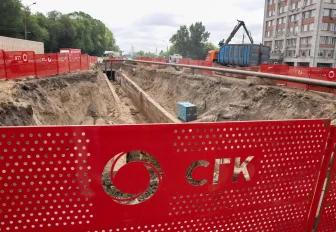 430 метров теплосетей заменят на улице Фабричной в Новосибирске