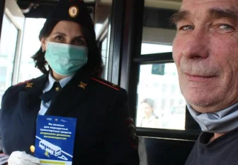 Водители автобусов притесняют велосипедистов в Новосибирске