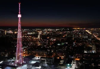 Телебашня поздравит новосибирцев с Днём города сверкающим калейдоскопом