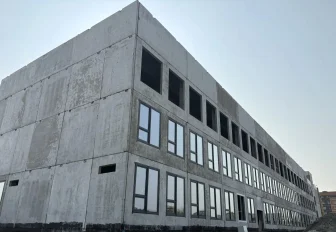 Школу на 825 мест планируют достроить до конца года на улице Большой