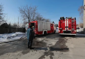 Женщина погибла на пожаре в девятиэтажке Бердска