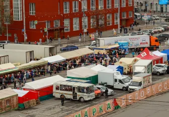 Мэр Кудрявцев назвал даты белорусской ярмарки на площади Ленина