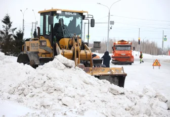 Прибрежным зонам уделят особое внимание при вывозе снега в Новосибирске
