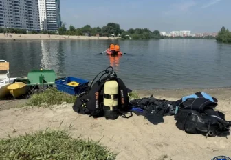 Спасатели с помощью эхолота нашли утонувшего в Юго-Западном карьере