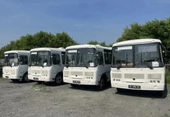 Семь новых автобусов получили районы Новосибирской области