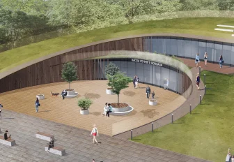 Речной вокзал в форме улитки хотят построить в Новосибирске