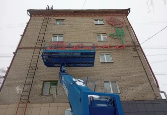 Советскую светящуюся вывеску «Весна» вернули на место в Новосибирске