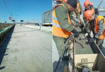 Бетонировать Димитровский мост начали в Новосибирске